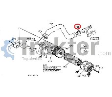 FERMAGLIO INDIETRO ORIGINAL KUBOTA 31351-18110