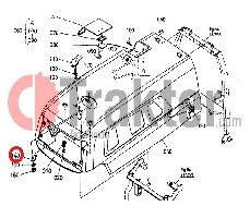 SEGNALE INTERRUTTORE COFANO SOTTO ORIGINAL KUBOTA t1060-41220