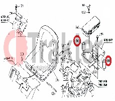BUSSOLA SEDILE ORIGINAL KUBOTA 67955-46140