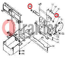 SILENTBLOCK SEITLICH DECKEL KÜHLERHALTERUNG ORIGINAL KUBOTA 30400-17980