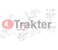 BUSH SEAL STEERING WHEEL SUPPORT ORIGINAL KUBOTA 37410-41340