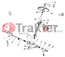GUARNIZIONE BUSSOLA VOLANTE ORIGINAL KUBOTA 67156-41140 67111-41280
