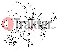 SILENTBLOCK SITZHALTERUNG ORIGINAL KUBOTA 6a320-45760