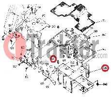BUSSOLA BASE PAVIMENTO 67950-52750 OEM