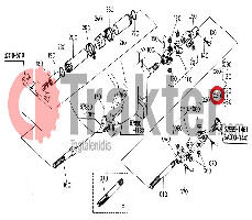 KREUZGELENK 4X4 DIFFERENTIAL HINTEN ORIGINAL KUBOTA 67950-13910