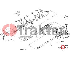 JOINT 4X4 POSTERIORE ORIGINAL KUBOTA 67121-57230