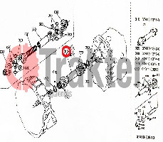 JOINT UNIVERSAL DIFFERENTIAL ORIGINAL KUBOTA 37410-13710