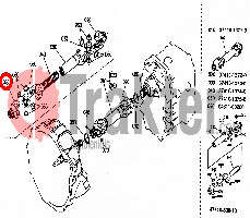 JUNTA CRUZADA DE HORQUILLA KUBOTA ORIGINAL 37410-13732