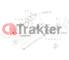 JOINT CROSS FORK SHORT FOR AXIS 4X4 ORIGINAL KUBOTA 66621-57320