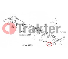 GIUNTO FORCELLA PTO ORIGINAL KUBOTA 70857-58130