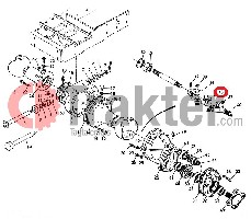GIUNTO INTERNO PER GIUNTO A CROCE ALBERO ORIGINAL KUBOTA 66591-56320 66591-56321