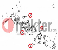 GIUNTO UNIVERSALE PTO ORIGINAL KUBOTA 66716-31160 h6670-31160 79205-54030
