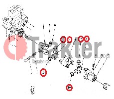 PTO KREUZGELENK ORIGINAL KUBOTA 66591-56320 66591-56321