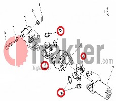 PTO-WELLE KREUZGELENK ORIGINAL KUBOTA 66716-31160 h6670-31160 79205-54030