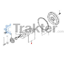 CRANKSHAFT ORIGINAL ISEKI 6212-310-019-50