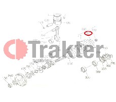 CRANKSHAFT ORIGINAL KUBOTA 17331-23010 17331-23011