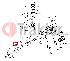 SEAL BUSH CRANKSHAFT FRONT 19202-23250 OEM