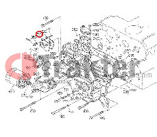 ΣΤΡΟΦΟΜΕΤΡΟΥ ΝΤΙΖΑ ΠΛΑΚΑΚΙ ORIGINAL KUBOTA 1j854-83302 34670-34660 38240-34660