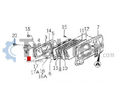 CAVO CONTAGIRI TRASMISSIONE ANGOLARE ORIGINAL ISEKI 1560-658-260-40