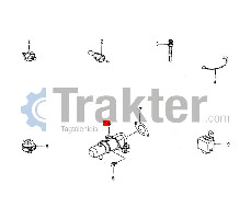 PARADA DE SOLENOIDE ORIGINAL ISEKI 6281-910-003-00 6281-910-003-10