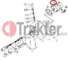 STOPMAGNET ORIGINAL KUBOTA 17454-60010 16616-60010