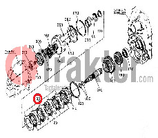 SCATOLA FRIZIONE DISCHI DISTANZIATORE ORIGINAL KUBOTA 37410-75420