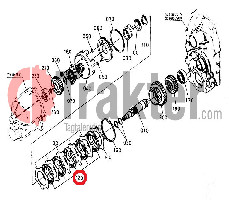 KUPPLUNGSLAMELLEN ORIGINAL KUBOTA 37410-75410