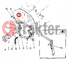 ΣΥΜΠΛΕΚΤΗ ΔΙΧΑΛΟ ORIGINAL KUBOTA 66591-13250 66591-13251 h6650-13250