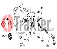 GABELKOPF KUPPLUNG ORIGINAL KUBOTA 6a320-13230
