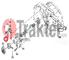 SOSTENEDOR DE EMBRAGUE KUBOTA ORIGINAL 34050-21150 34050-21152 TRACTOR PART