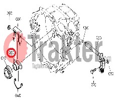 CUSCINETTO FRIZIONE ORIGINAL KUBOTA 6c040-13220