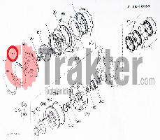 KUPPLUNG UNTERLEGSCHEIBE ORIGINAL KUBOTA 34076-61680 34076-61683