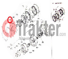 FRIZIONE SCATOLA ASSIALE MOZZO D