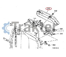 CRUSCOTTO ORIGINAL KUBOTA T1062-30400 T1062-30207 T1032-30400 T1062-30206 T1062-30200