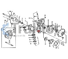 CAP FRONT DIFFERENTIAL ORIGINAL ISEKI 1421-201-003-00