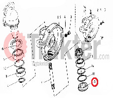 VORDERRAD - KAPPE 31353-43850 OEM 31353-43851 OEM