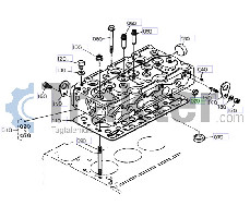MOZZO TESTA ORIGINAL KUBOTA 15261-03370