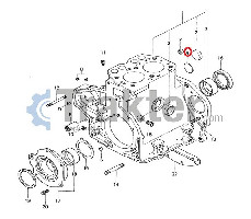 ΤΑΠΑ ΚΟΡΜΟΥ ΚΙΝΗΤΗΡΑ ORIGINAL ISEKI 566-066-551-10