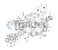ENGINE BODY PLUG ORIGINAL ISEKI 5663-000-427-00