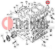 TAPPOCORPO MOTORE ORIGINAL KUBOTA 15221-03490 15221-03493