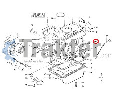 STOPFEN MOTORGEHÄUSE ORIGINAL KUBOTA 15321-96260 15321-96263