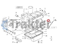 MOZZO CORPO MOTORE ORIGINAL KUBOTA 15321-96260 15321-96263
