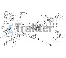 COPERCHIO OLIO DIFFERENZIALE ANTERIORE ORIGINAL ISEKI 1518-306-200-10