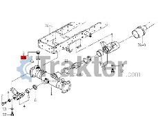 KAPPE ÖL DIFFERENTIAL VORN LAGERGEHÄUSE ORIGINAL ISEKI 1518-432-250-10
