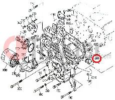 COPERCHIO GUARNIZIONE OLIO MOTORE 15571-33140 OEM 1J860-33140 OEM 15571-33141 OEM