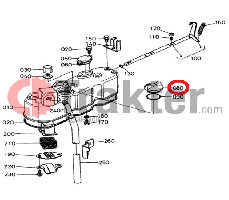 ÖLKAPPE MOTOR ORIGINAL KUBOTA 15221-33140 15852-33140 15221-33142 15221-33141