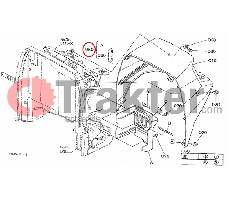 POMELLO CAMBIO PTO ORIGINAL KUBOTA t1030-43022