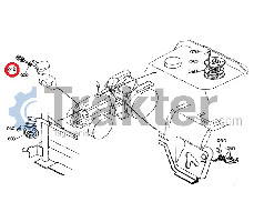 SENSOR DE TEMPERATURA KUBOTA ORIGINAL 16415-83040