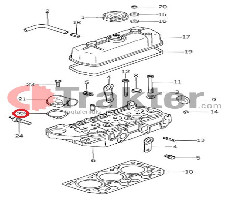 ΘΕΡΜΟΣΤΑΤΗ ΦΛΑΝΤΖΑ ORIGINAL ISEKI 561A-461-120-00 5663-000-551-00