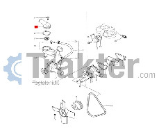 CUBIERTA DE TERMÓSTATO ISEKI ORIGINAL 5663-008-771-00